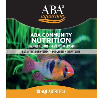ABA COMMUNITY M Mangime in granuli per pesci medi 200 ml