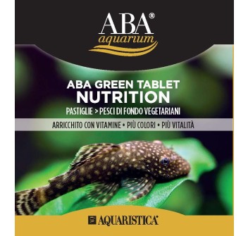 ABA GREEN TABLET 100 ml - Pastiglie per pesci di fondo vegetariani