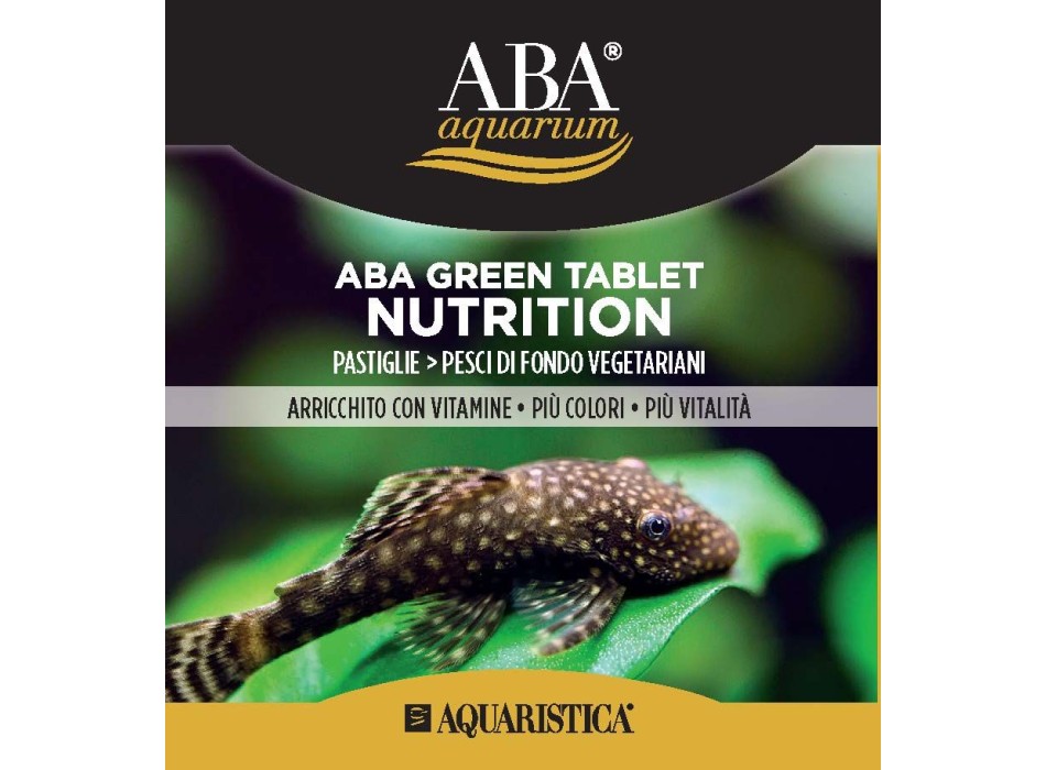 ABA GREEN TABLET 100 ml - Pastiglie per pesci di fondo vegetariani