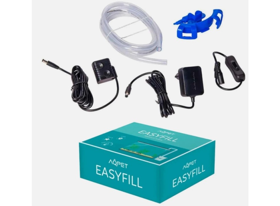 AQPET EASYFILL RABBOCCO ACQUA ACQUARIO COMPLETO DI POMPA E STAFFA