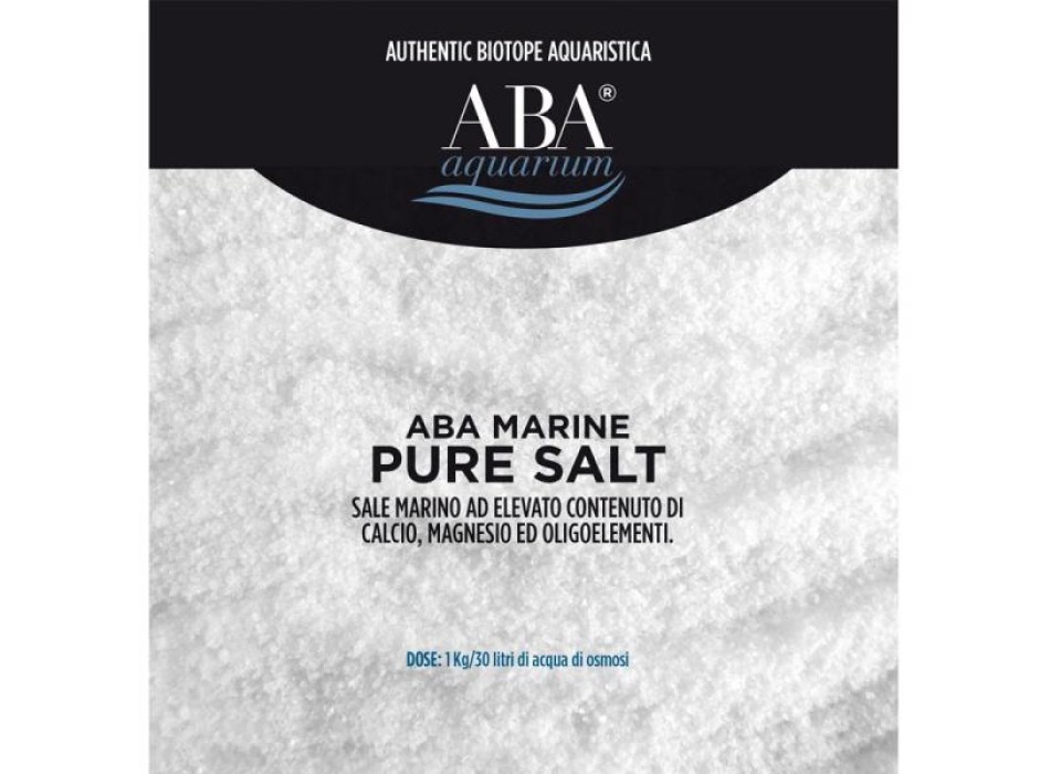 Aquaristica ABA Marine Pure Salt 20kg - sale marino