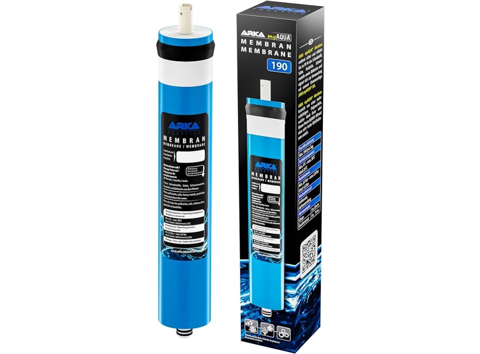 ARKA MY AQUA 190 MEMBRANA RICAMBIO 50 GALLONI - Per impianti ad osmosi inversa