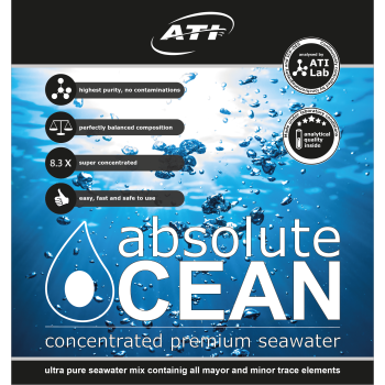 ATI Absolute Ocean 2 x 10,2 Liter - Sale liquido per acquari di barriera