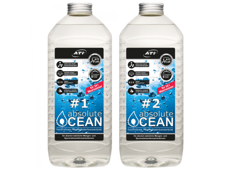 ATI Absolute Ocean 2 x 10,2 Liter - Sale liquido
