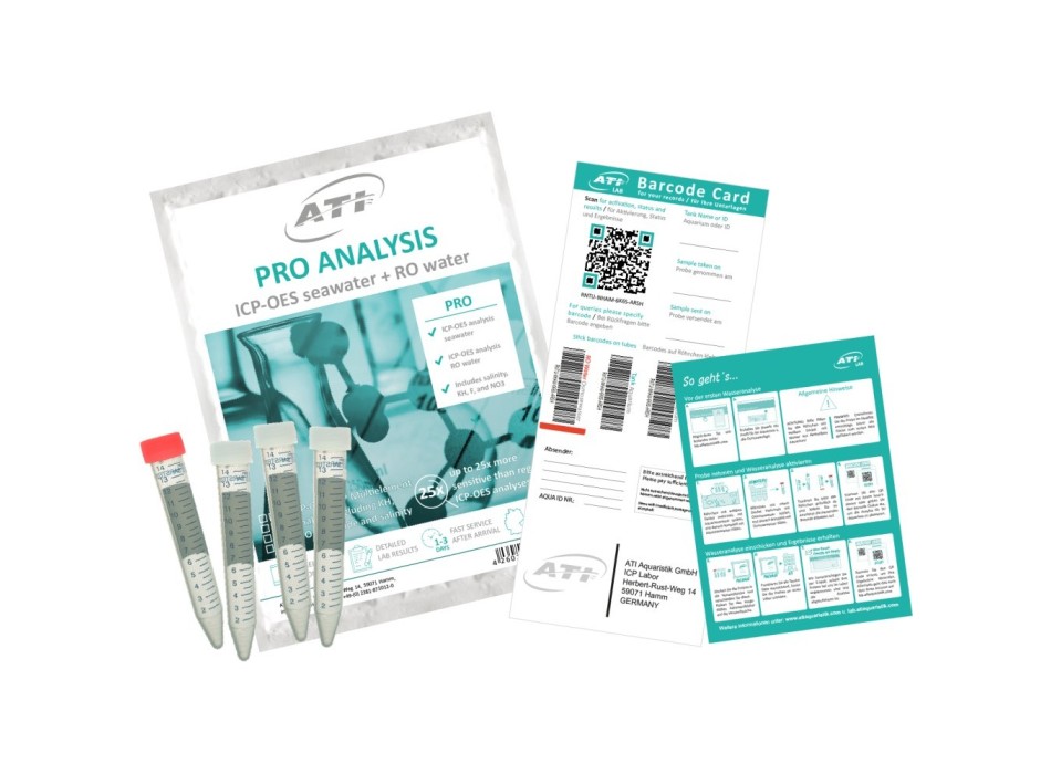ATI ICP-OES PRO Water Analysis - Analisi acqua acquario marino + osmosi