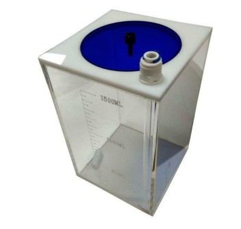 Contenitore Wavereef  per liquidi con attacco per tubo dosimetria, capienza 1.5L