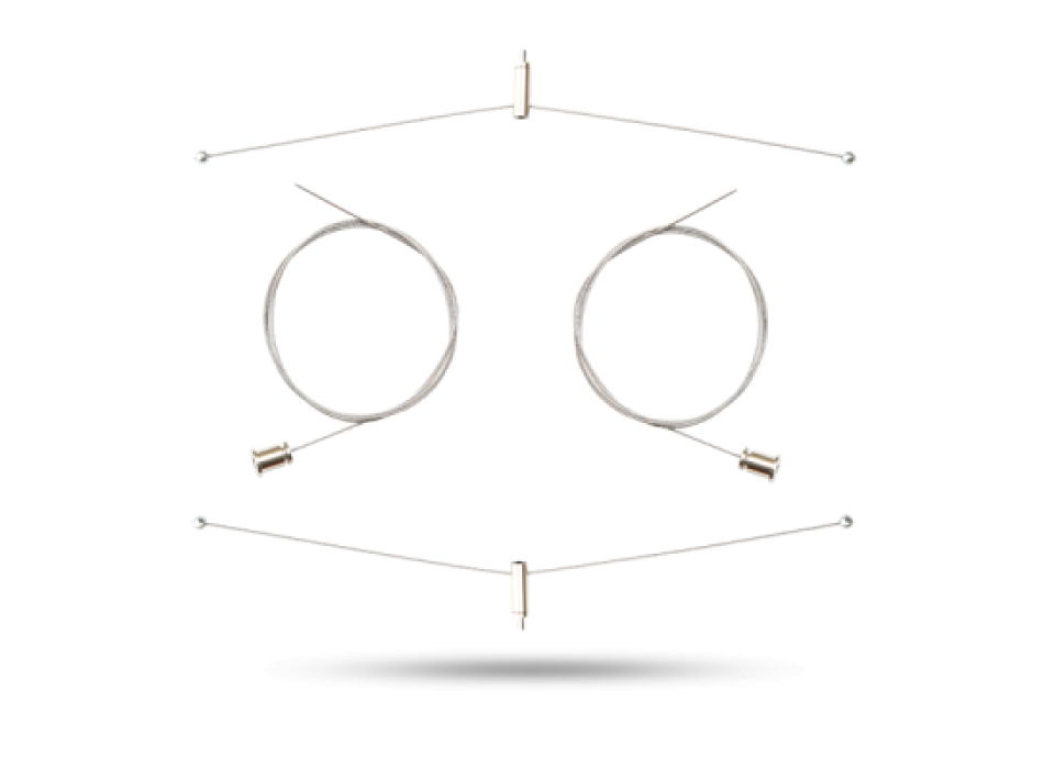 D-D Fili sospensione per Hydra 64 HD e Hydra 32 HD - kit AIWIRE05