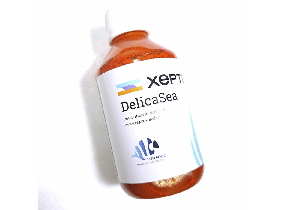 DELICASEA XEPTA (CALANUS) 250ML - Cibo per pesci marini esigenti e per LPS e Soft