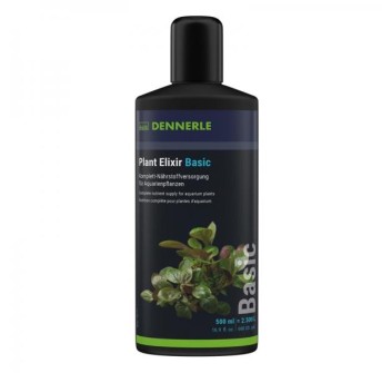Dennerle Plant Elixir Basic 500ml - fertilizzante completo per piante acquatiche