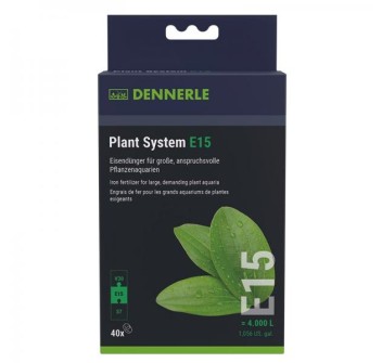 Dennerle Plant System E15 40pz - compresse fertilizzanti a base di ferro