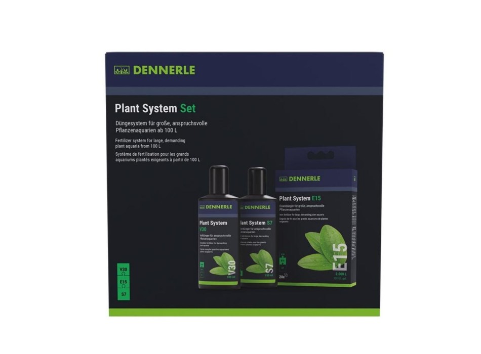 Dennerle Plant System Set - Sistema di fertilizzazione completo