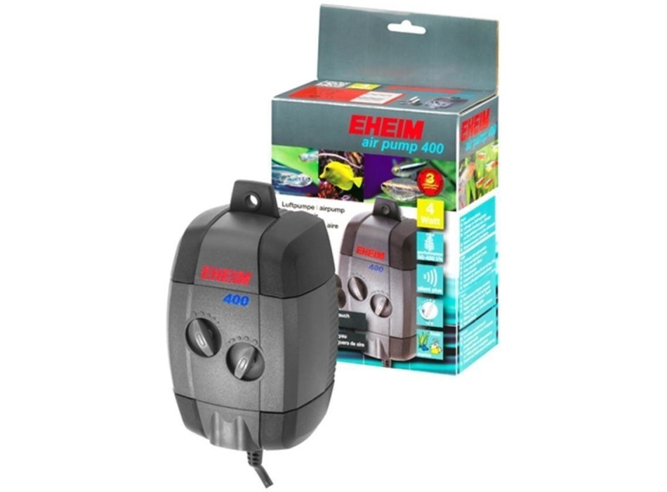 EHEIM - Aeratore Esterno Regolabile AIR PUMP - 400 l/h - a 2 vie