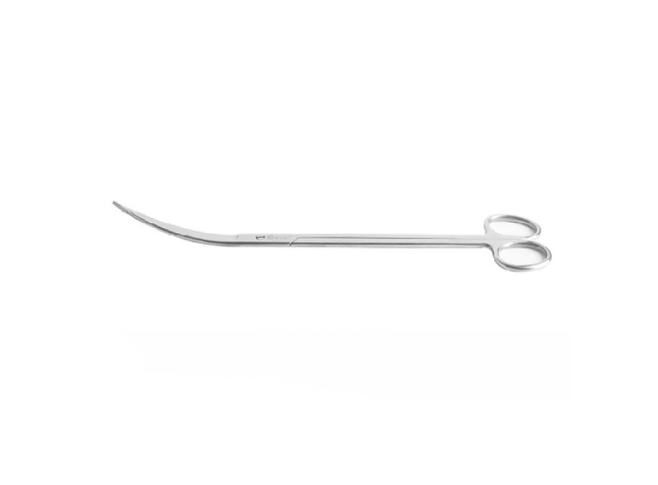 Forbici con testa curva 25cm in acciaio alta qualità