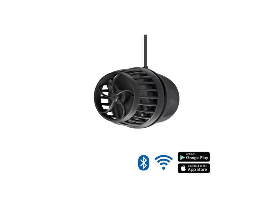 Jebao DMP 20M - 9000 l/h pompa di movimento WiFi/Bluetooth con sistema Wet/Dry