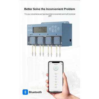 Jebao Doser Doser 5.4 - pompa dosometrica 4 canali Bluetooth con controllo tramite App