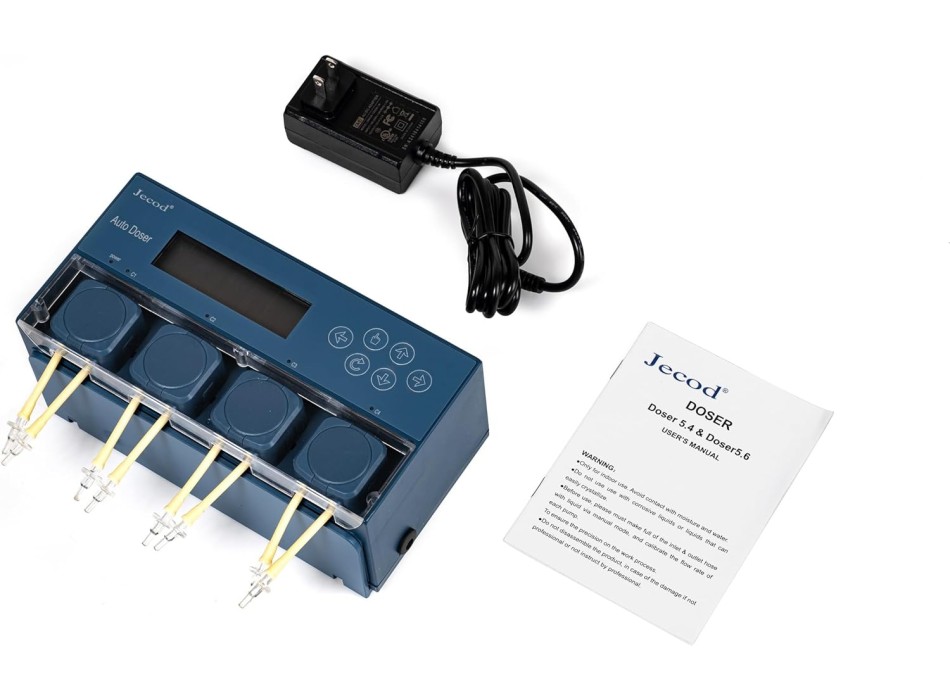 Jebao Doser Doser 5.4 - pompa dosometrica 4 canali Bluetooth con controllo tramite App