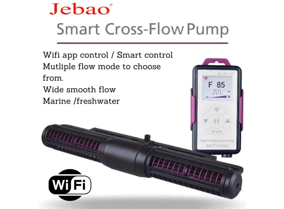 Jebao MCP-70 Smart Cross Flow Pump con display LCD Controller