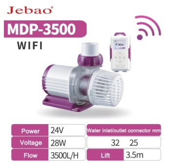 Jebao MDP 3500 Smart DC Pump Wi-fi Pompa risalita 3500l/h