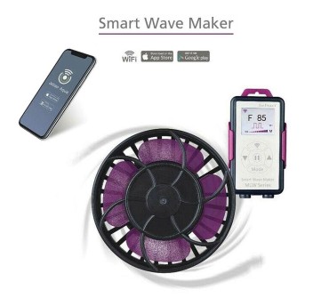 Jebao MLW-30 - pompa di movimento Wi-Fi 13000 L/h con App e controller touch