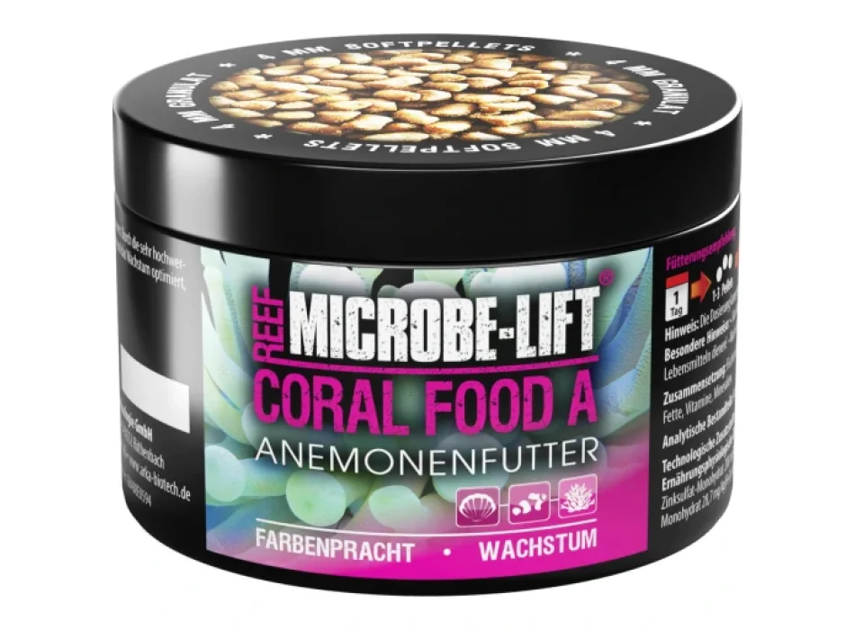 Microbe-Lift Coral Food A - Mangime in stick per anemoni o coralli a polipo grande