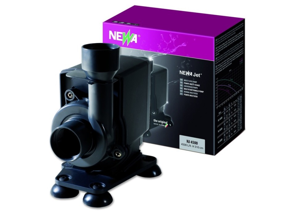 Newa Jet NJ 4500 Pompa per acquari 4500 lt/h Controllo elettronico della rotazione ed analisi