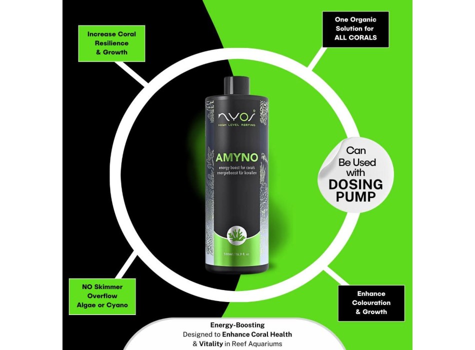 Nyos LYQ-RED Coral Food 250 ml - Integratore alimentare per coralli