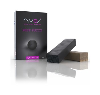 Nyos Reef Putty Black 200 g  - Colla epossidica bicomponente nera