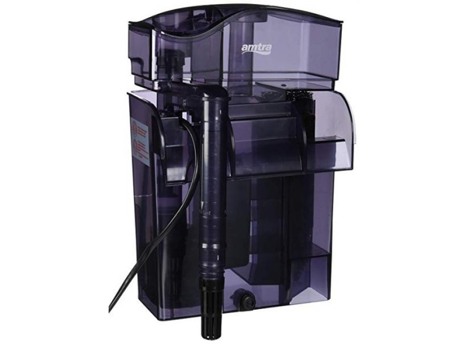 Schiumatoio Amtra Hang On 100 - Skimmer Esterno a Zainetto per acquari fino a 100 litri