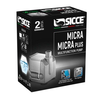 Sicce Micra Plus Pompa regolabile fino a 600l/h 