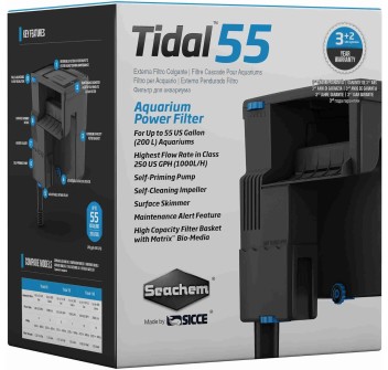 Sicce Seachem - Tidal 55 Filtro esterno appeso