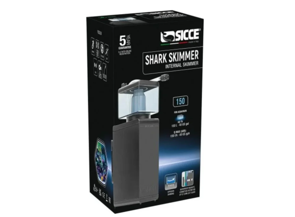 Sicce Shark Skimmer 150 - schiumatoio interno per acquari