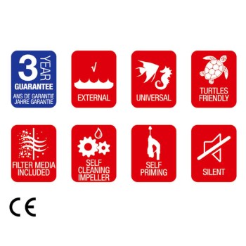 Sicce Space Eko 120 Filtro Esterno per acquari e tartarughiere