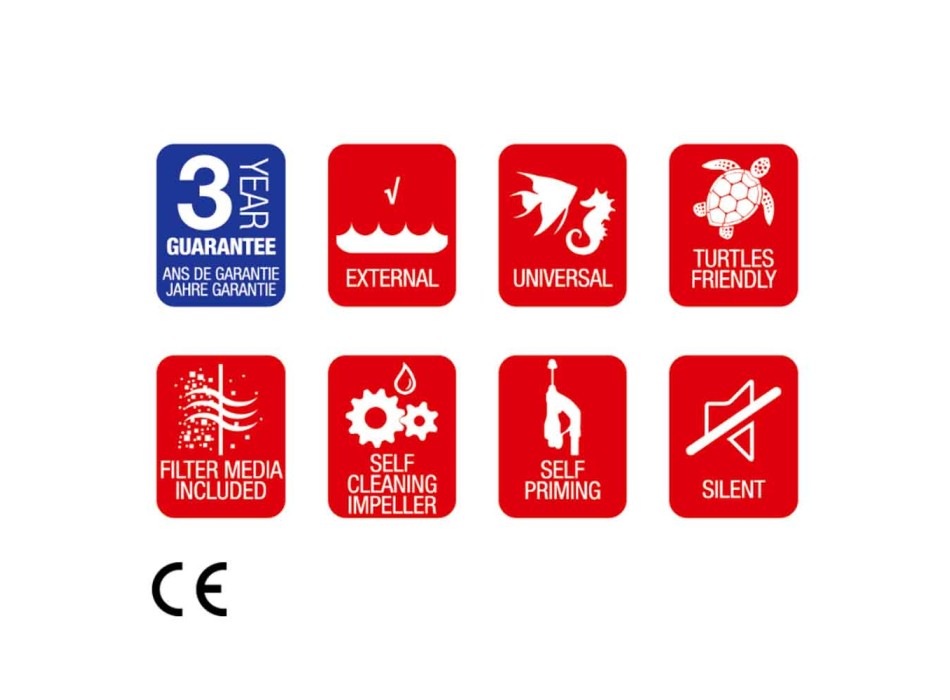 Sicce Space Eko 120 Filtro Esterno per acquari e tartarughiere