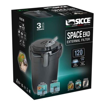 Sicce Space Eko 120 Filtro Esterno per acquari e tartarughiere