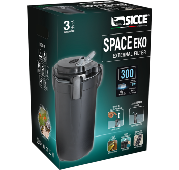 Sicce Space Eko + 300  Filtro Esterno per acquari e tartarughiere