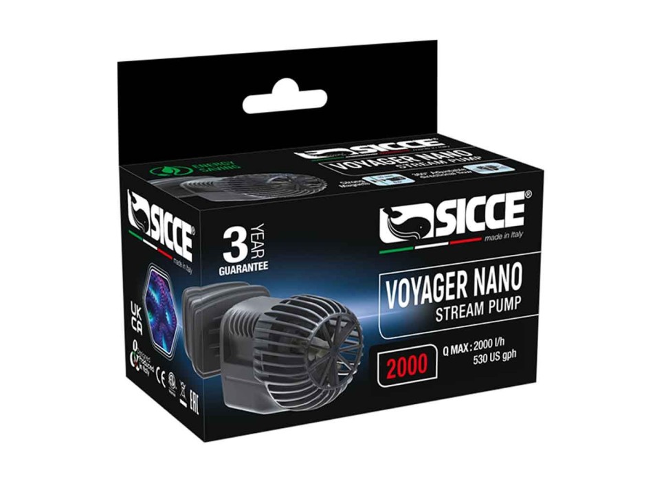 SICCE - Voyager Nano  2000 l/h - Pompa di movimento